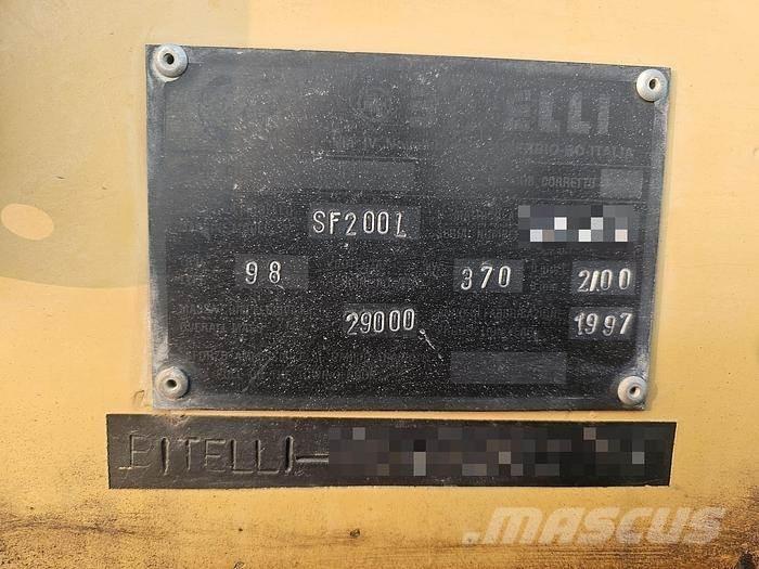 Bitelli SF200 Asfalto klotuvai