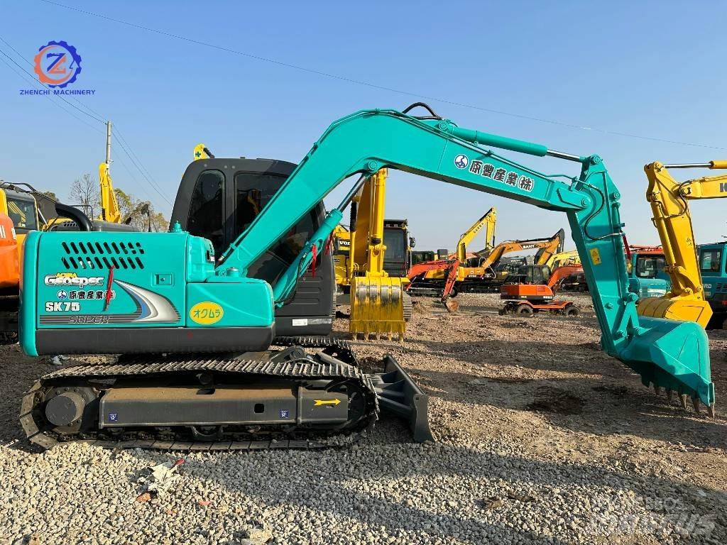 Kobelco SK 75 Vikšriniai ekskavatoriai