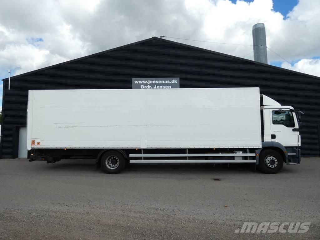MAN TGM 18.250 Sunkvežimiai su dengtu kėbulu