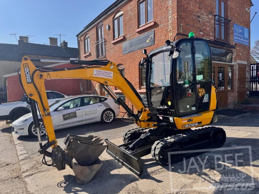 JCB 8026 CTS Mini ekskavatoriai < 7 t