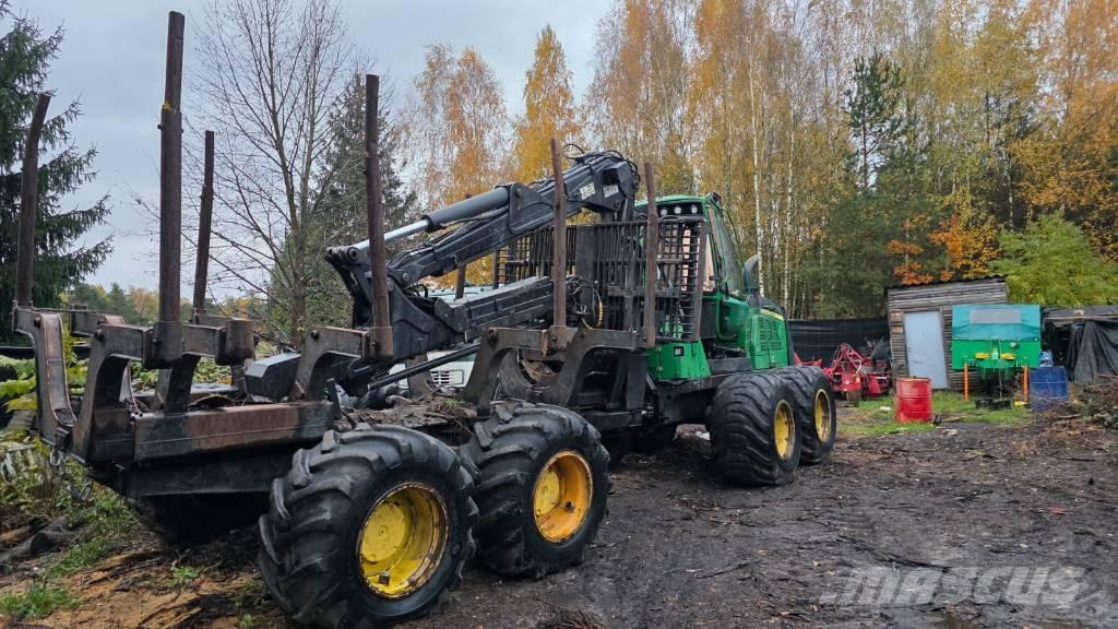 John Deere 1510 E Naudoti miškovežiai (Forvarderiai)