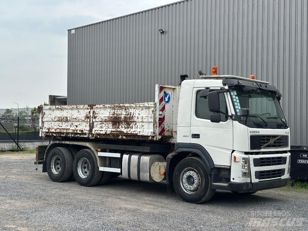 Volvo FM 12 420 Sunkvežimiai su keliamuoju kabliu