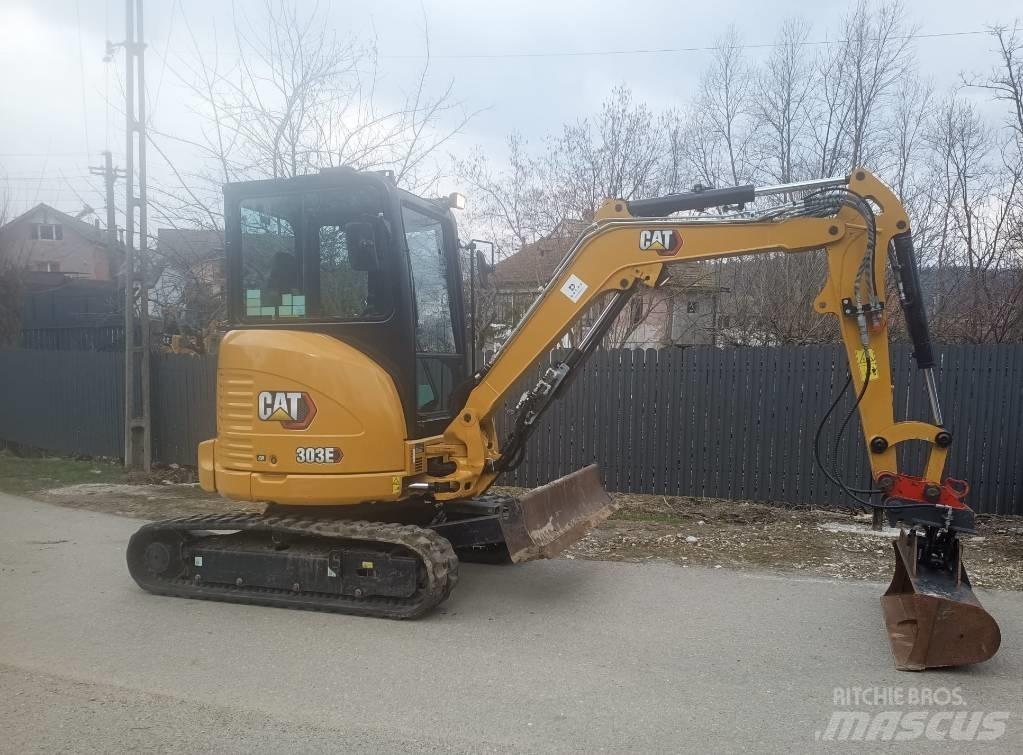 CAT 303 E CR Vikšriniai ekskavatoriai