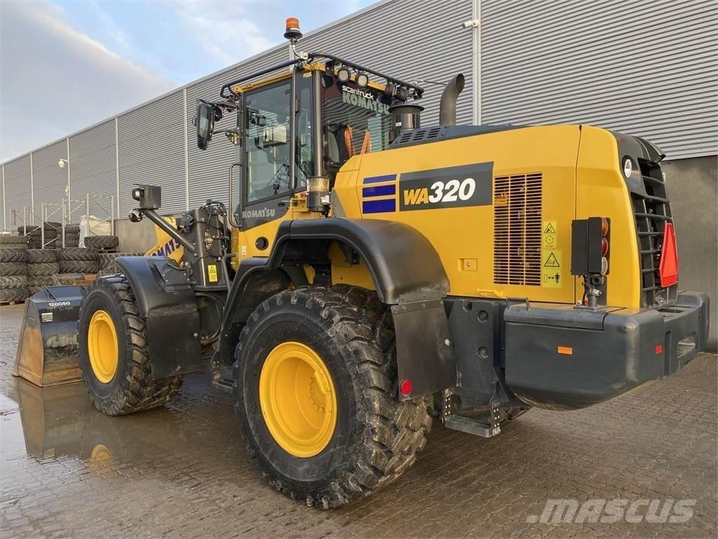Komatsu WA320-8EO Naudoti ratiniai krautuvai