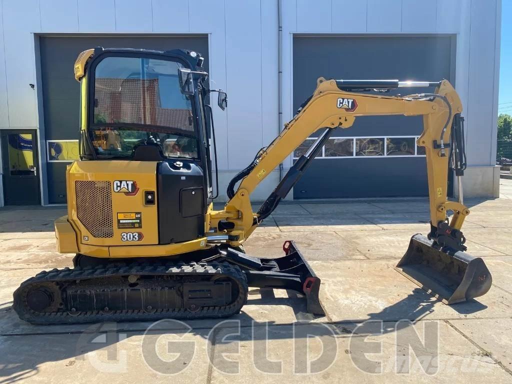 CAT 303 - 3 Buckets Mini ekskavatoriai < 7 t