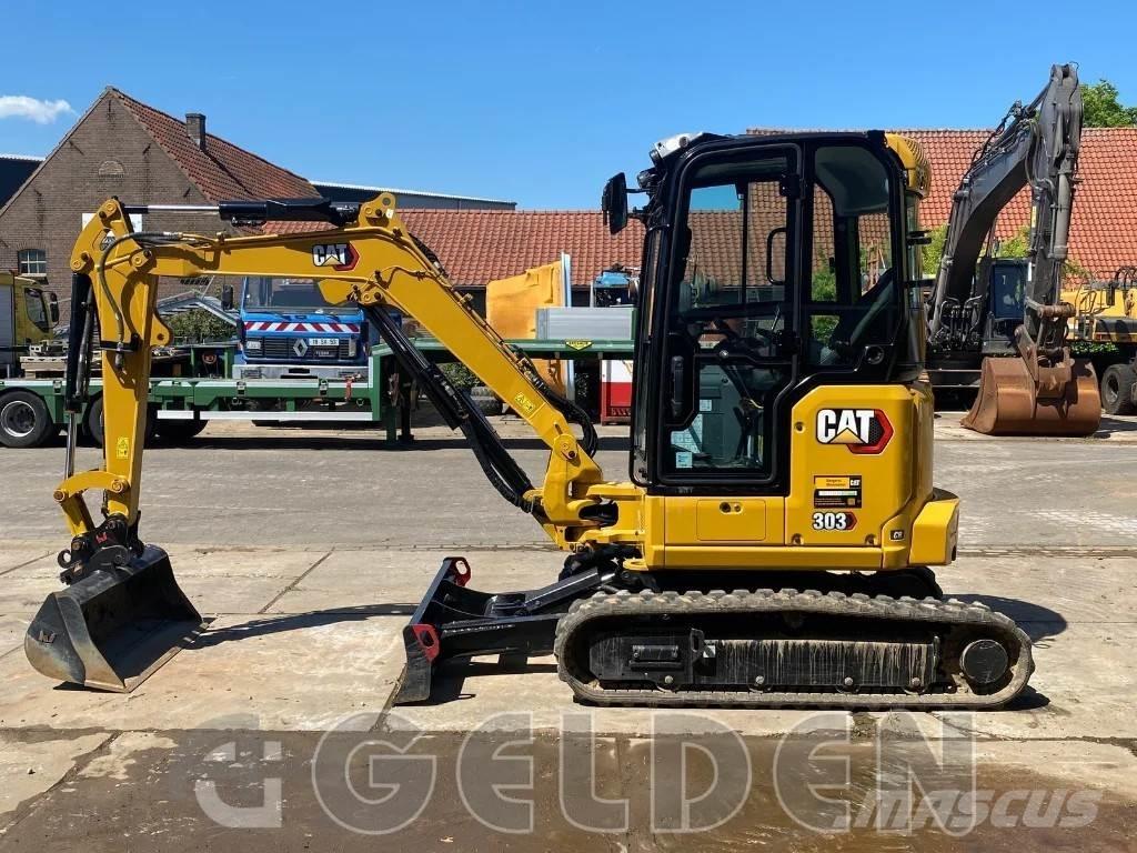 CAT 303 - 3 Buckets Mini ekskavatoriai < 7 t