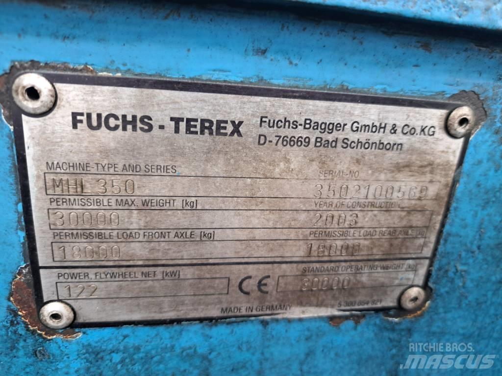 Fuchs MHL350C FQC Atliekų / pramoniniai krautuvai