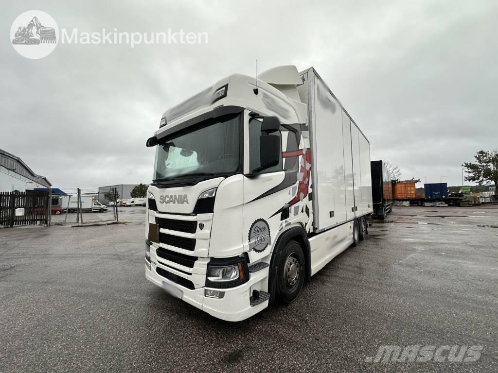 Scania R 540 Sunkvežimiai su dengtu kėbulu