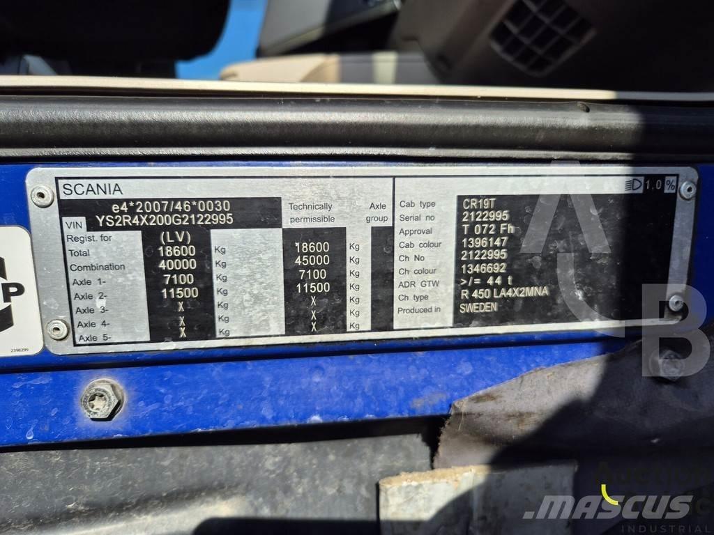 Scania R 450 Naudoti vilkikai