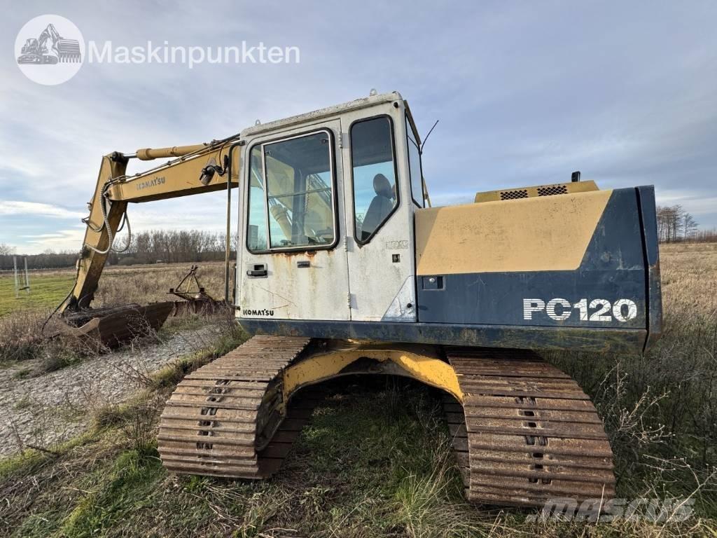 Komatsu PC 120-5K Vikšriniai ekskavatoriai