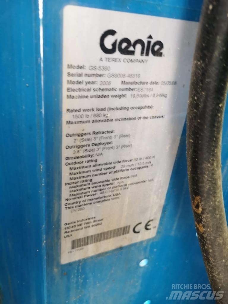 Genie 5390 Žirkliniai keltuvai