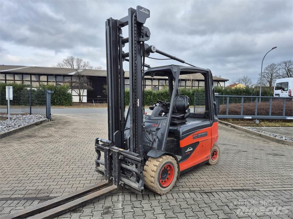 Linde E50HL Elektriniai šakiniai krautuvai