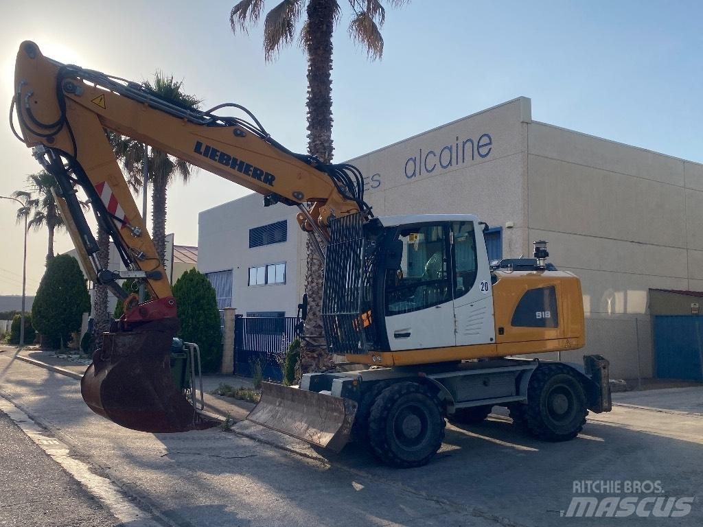 Liebherr A918 Ratiniai ekskavatoriai