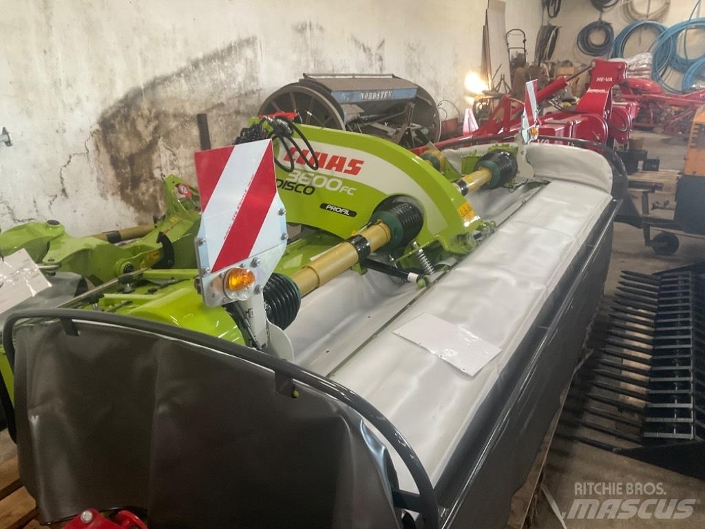 CLAAS Disco 3600 FC Ganyklų šienapjovės / rėžtuvės