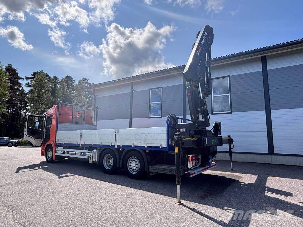 Scania G 410 Automobiliniai kranai