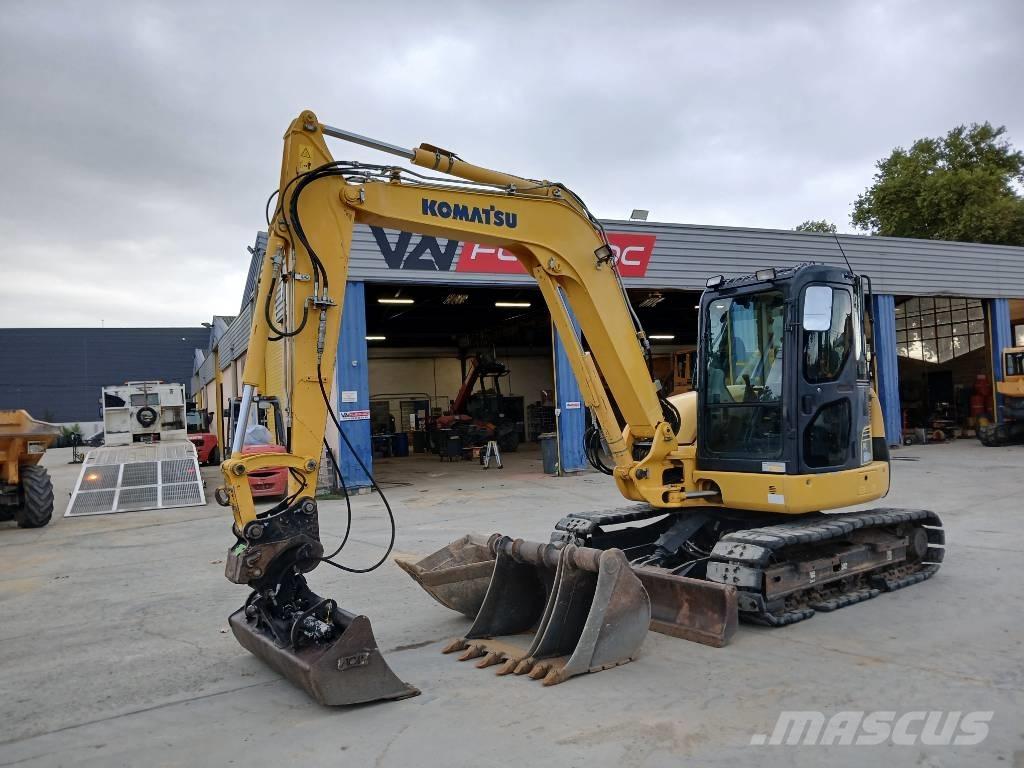Komatsu PC 80 MR-3 Vidutinės galios ekskavatoriai 7-12 t