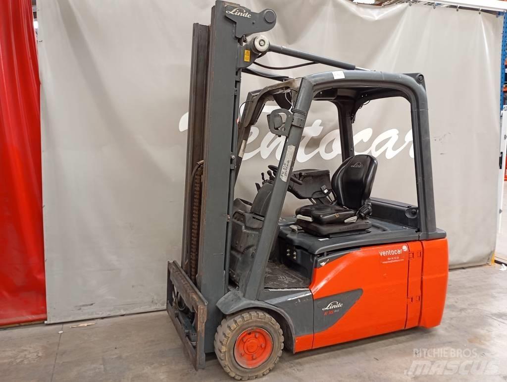Linde E 16 Elektriniai šakiniai krautuvai