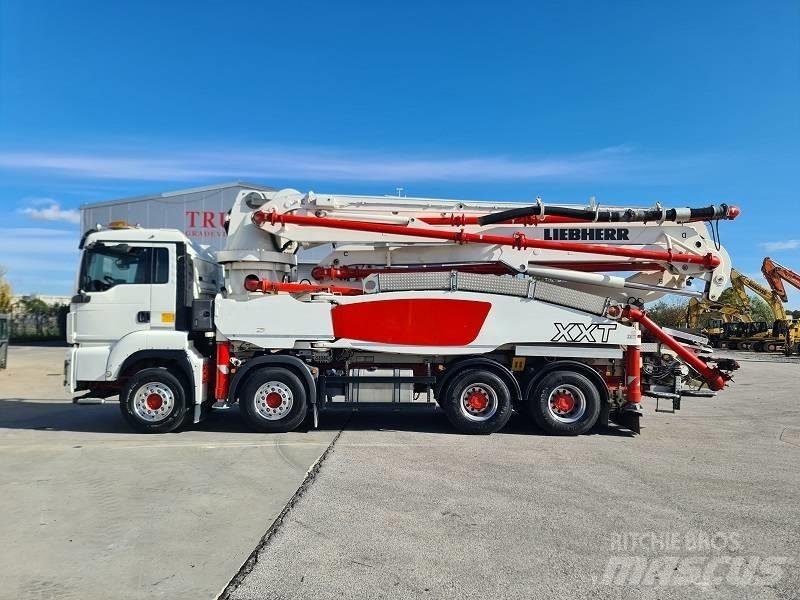 MAN TGS 41.500 Betono siurbliai