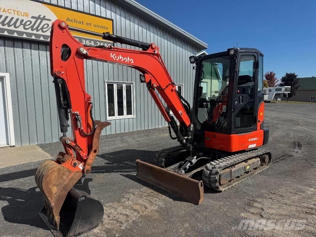 Kubota KX 033-4 Mini ekskavatoriai < 7 t