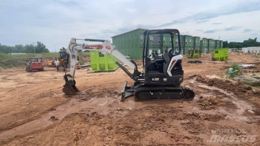 Bobcat E 35 Mini ekskavatoriai < 7 t