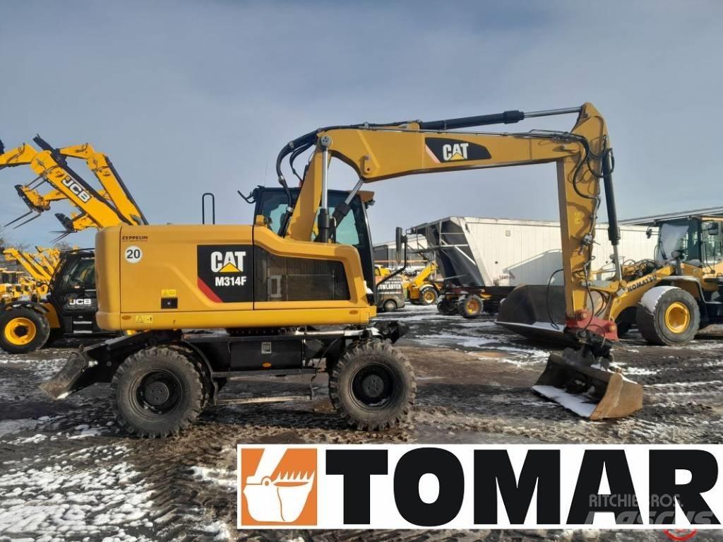 CAT M 314 F Ratiniai ekskavatoriai
