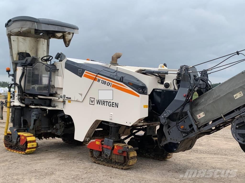 Wirtgen W 120 CFi Asfalto šalto frezavimo technika