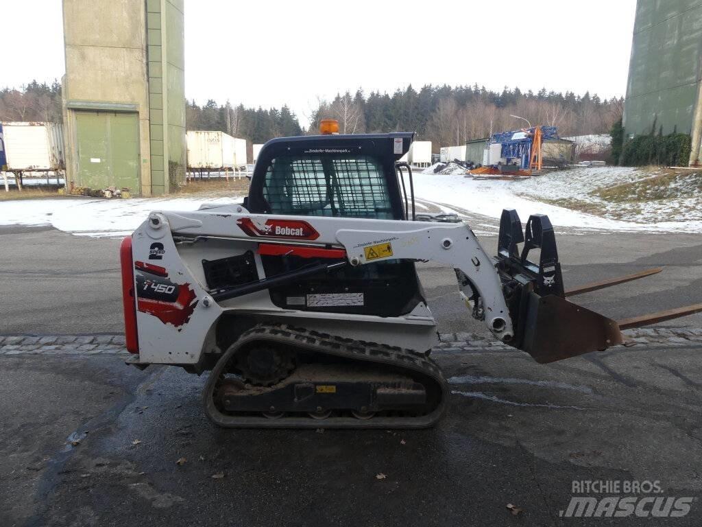 Bobcat T 450 Krautuvai su šoniniu pasukimu
