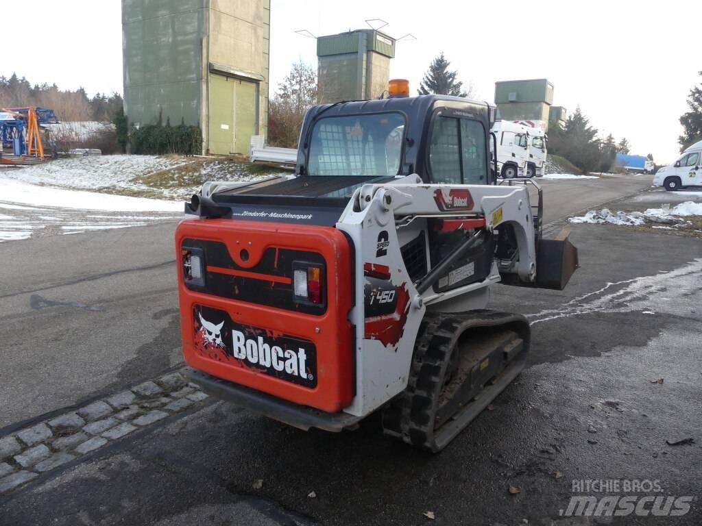 Bobcat T 450 Krautuvai su šoniniu pasukimu