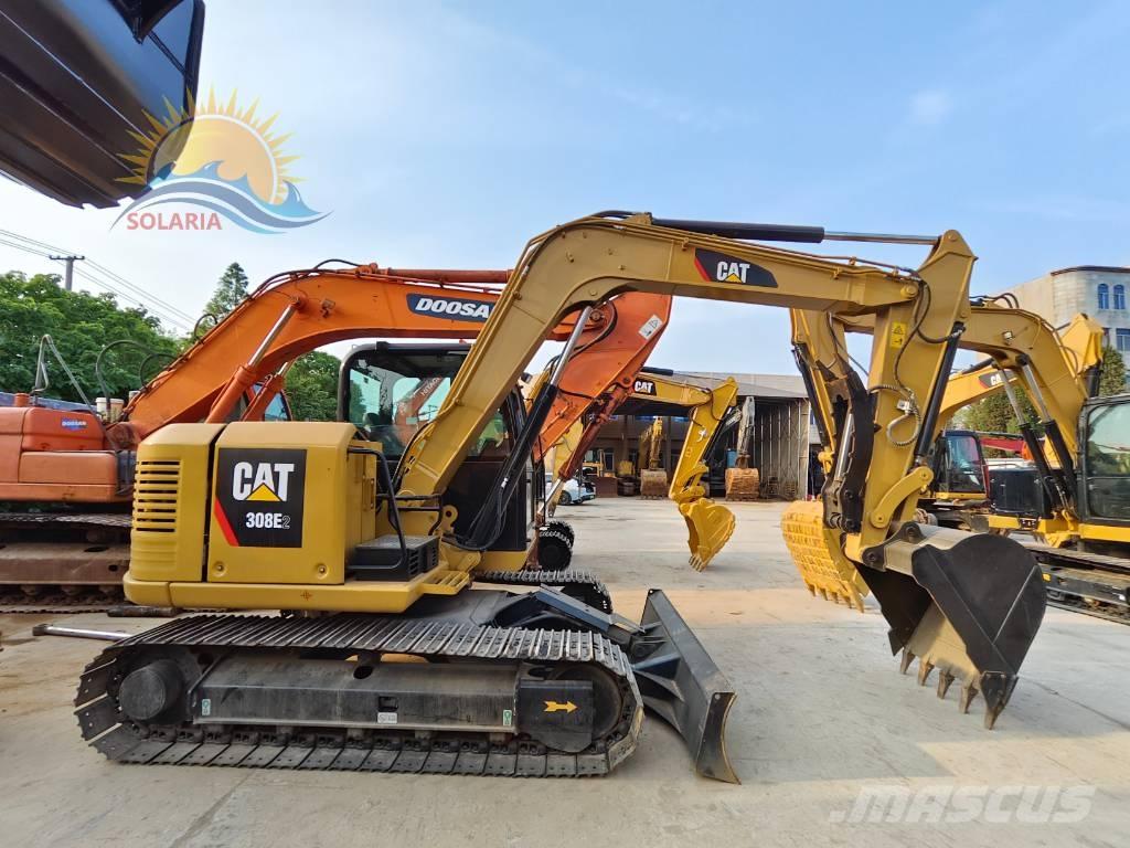 CAT 308 E 2 CR Vidutinės galios ekskavatoriai 7-12 t