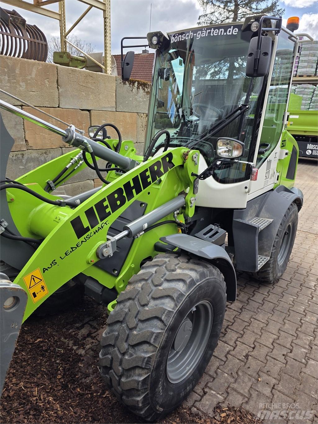 Liebherr L 507 S Naudoti ratiniai krautuvai