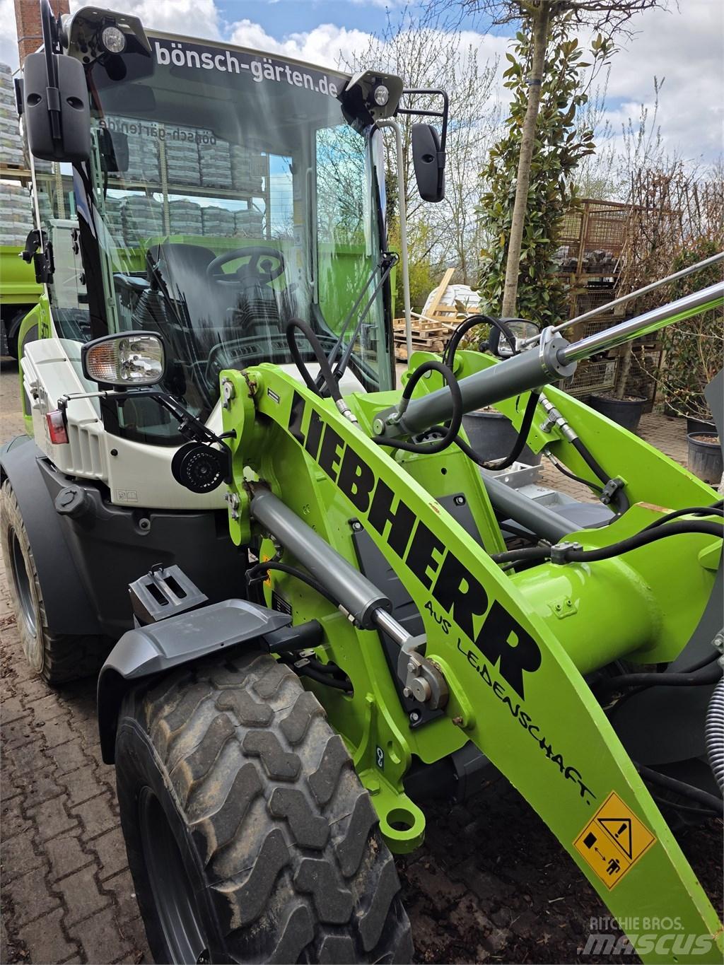 Liebherr L 507 S Naudoti ratiniai krautuvai