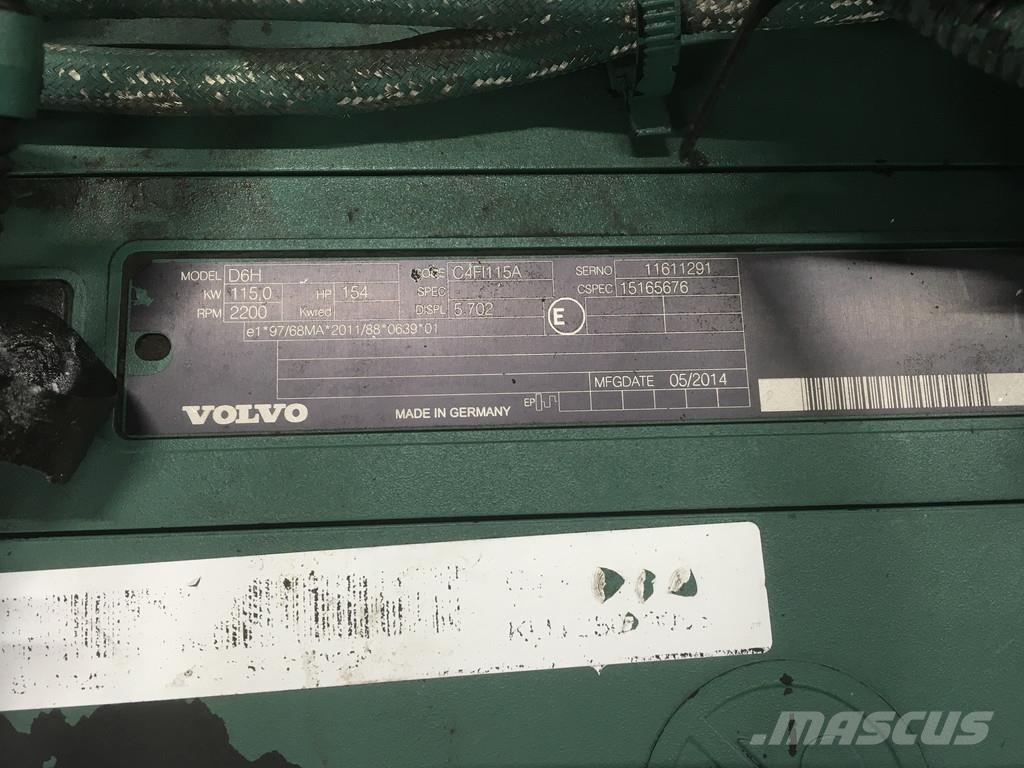 Volvo D6H CORE Statyba - Kita