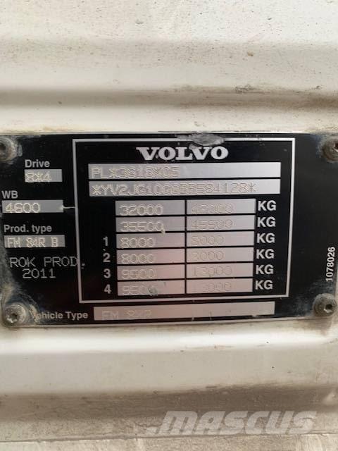 Volvo FMX 420 Savivarčių priekabų vilkikai