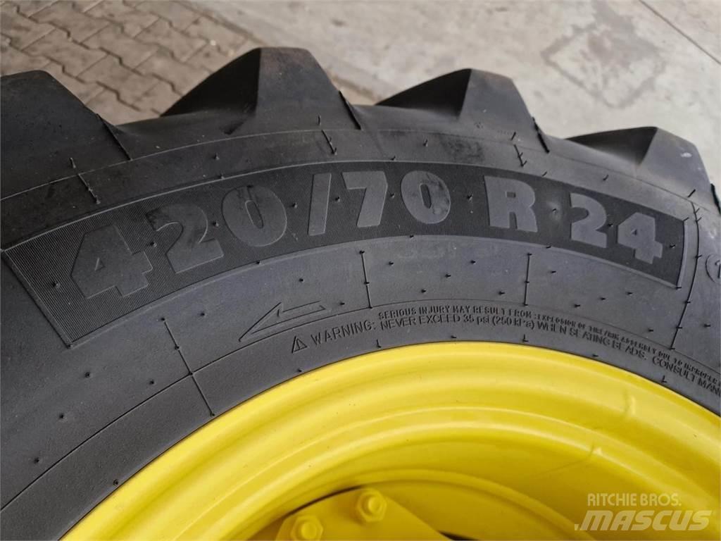 Michelin 420/70R24 Padangos, ratai ir ratlankiai