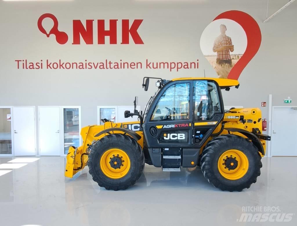 JCB 560-80 Agri Xtra Teleskopiniai krautuvai žemės ūkiui
