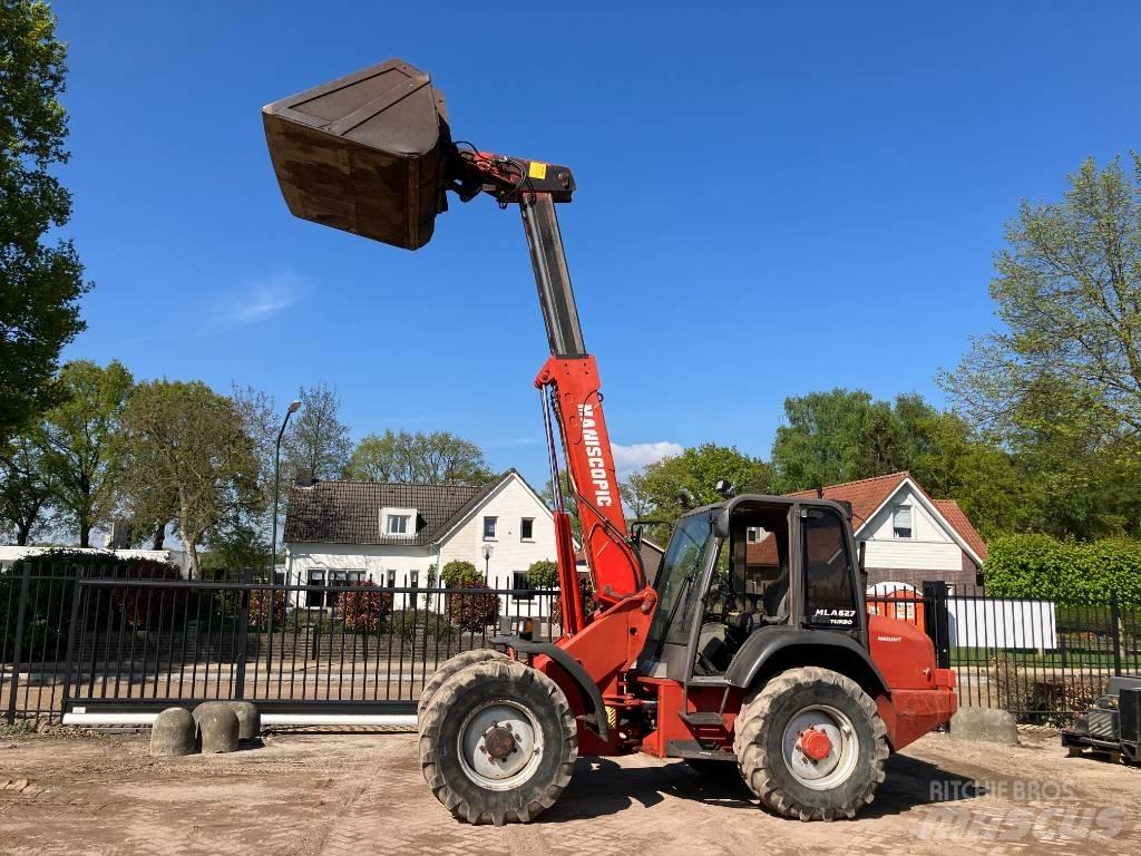 Manitou mla627T Teleskopiniai ratiniai krautuvai