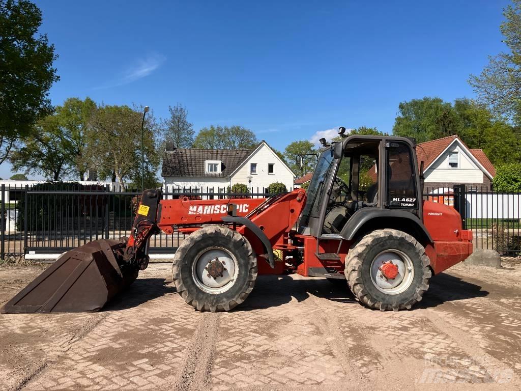 Manitou mla627T Teleskopiniai ratiniai krautuvai