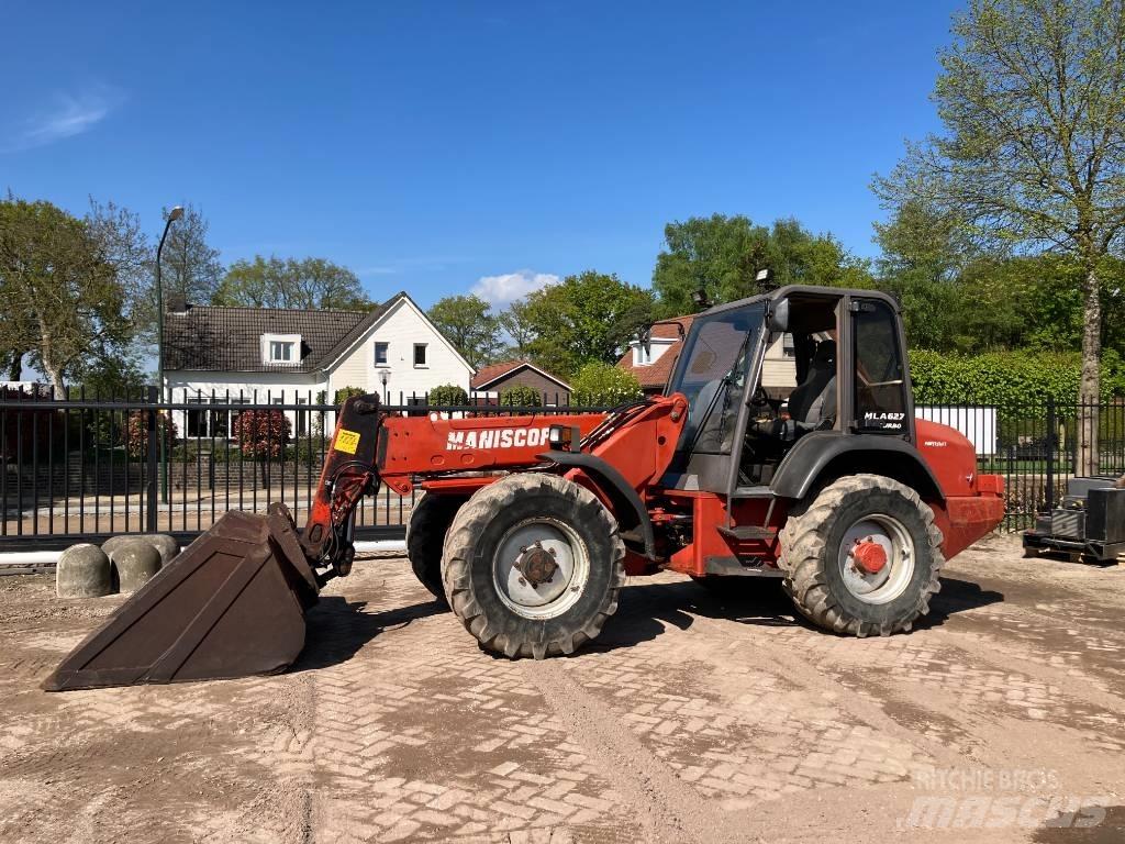 Manitou mla627T Teleskopiniai ratiniai krautuvai