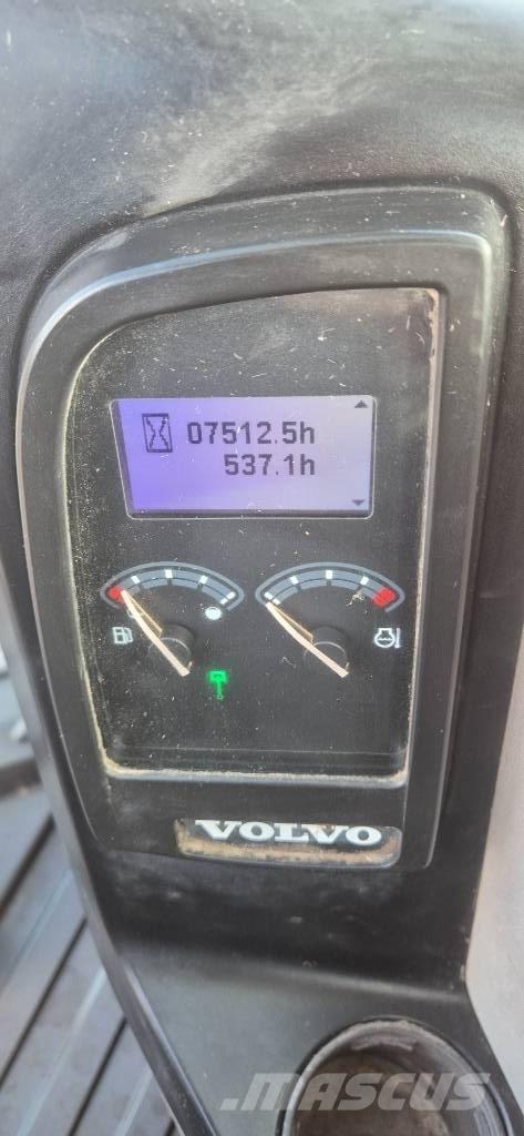 Volvo ECR 88 D Vidutinės galios ekskavatoriai 7-12 t