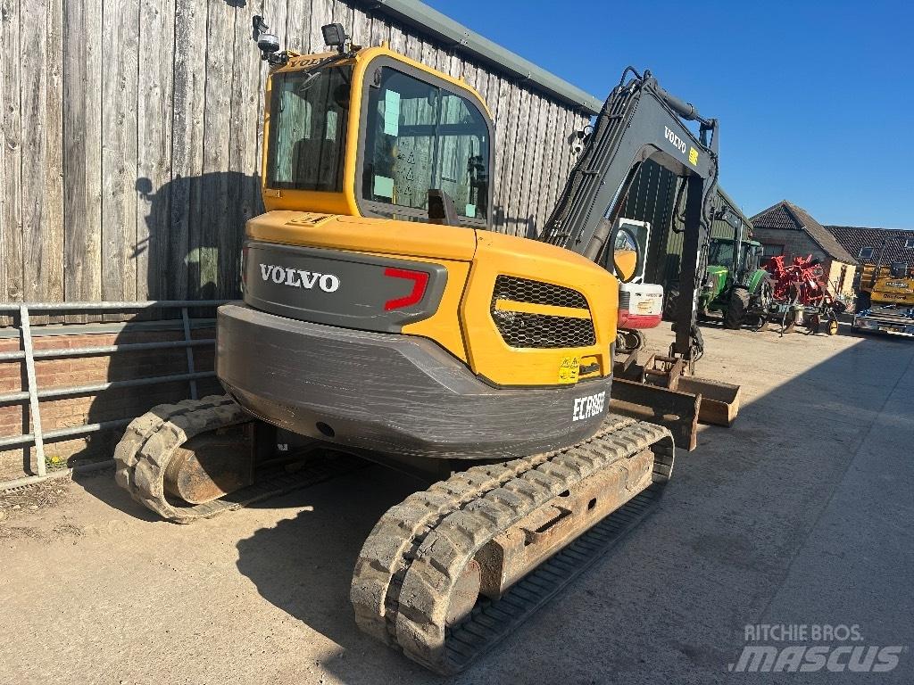 Volvo EC 88 Vidutinės galios ekskavatoriai 7-12 t