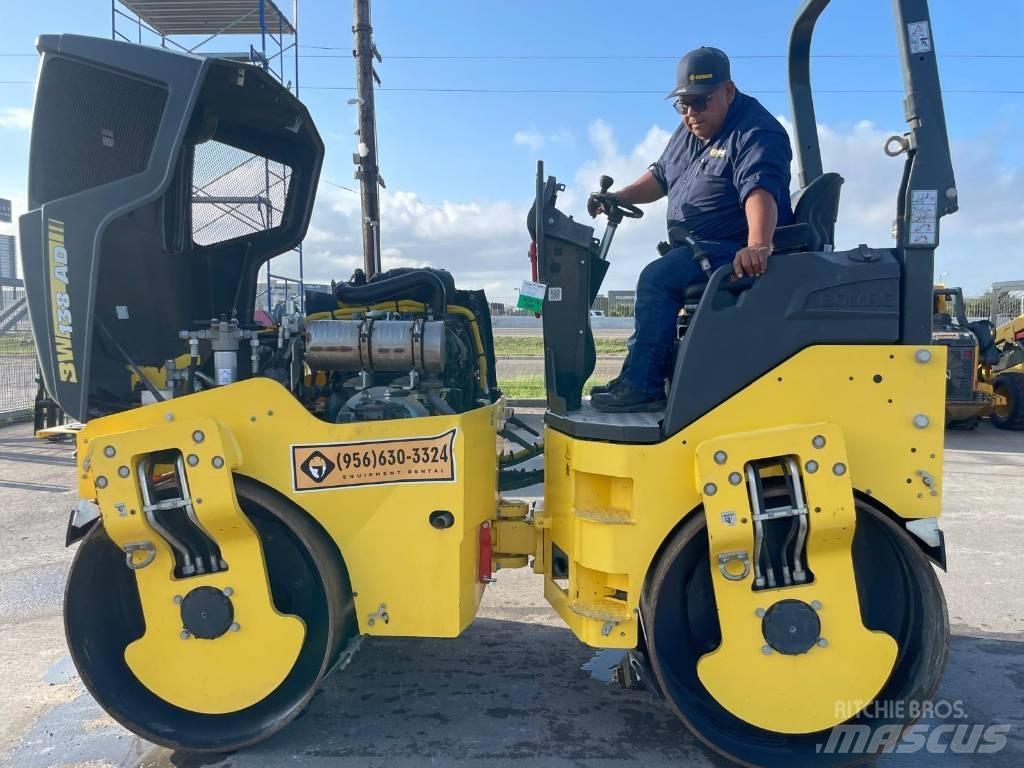 Bomag BW 138 AD Porinių būgnų volai