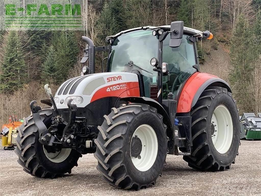 Steyr 4120 multi Traktoriai