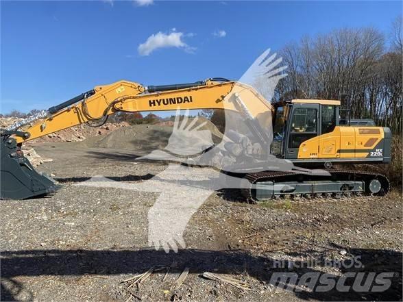 Hyundai HX220L Vikšriniai ekskavatoriai