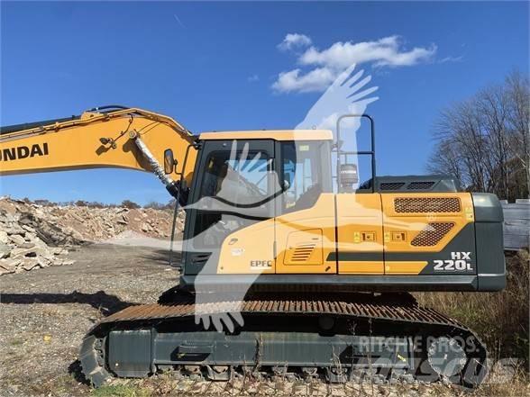 Hyundai HX220L Vikšriniai ekskavatoriai