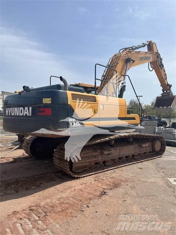 Hyundai HX330L Vikšriniai ekskavatoriai