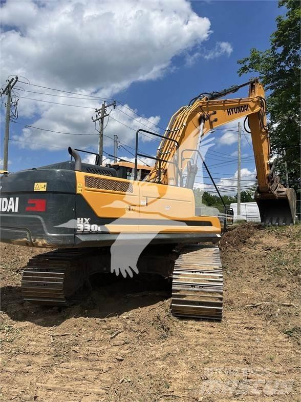 Hyundai HX330L Vikšriniai ekskavatoriai