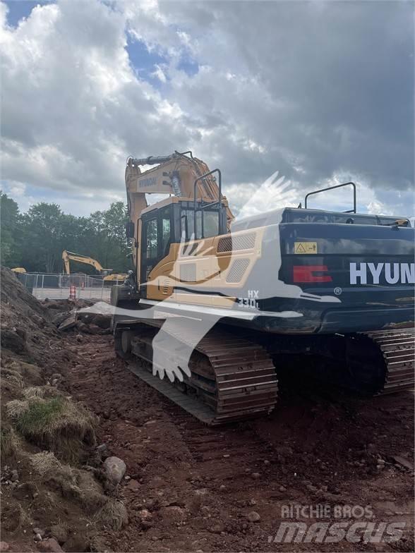 Hyundai HX330L Vikšriniai ekskavatoriai