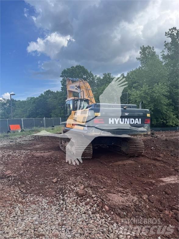 Hyundai HX330L Vikšriniai ekskavatoriai