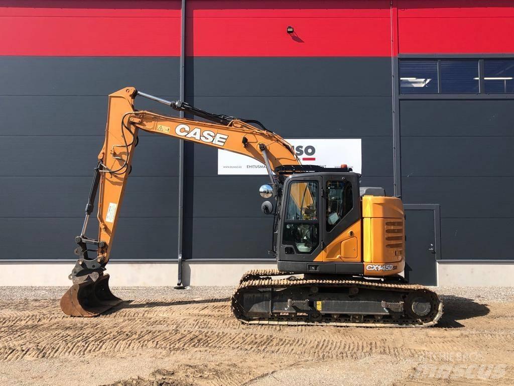 CASE CX 145D SR Vikšriniai ekskavatoriai