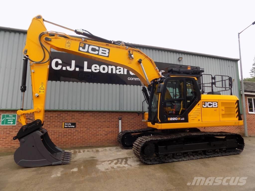 JCB 220X LC Vikšriniai ekskavatoriai